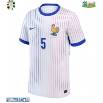 Frankrike Jules Kounde #5 Bortedrakt EM 2024 Kortermet